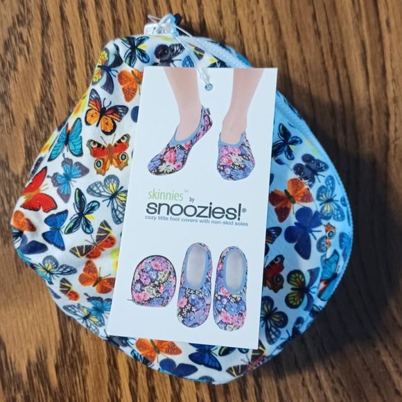 Women's Snoozies 'Skinnies' with travel pouch, Size L - 9/10, NWT - Picture 5 of 8